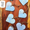 Custom Heart Map Ornaments, Personalized Map Keepsake